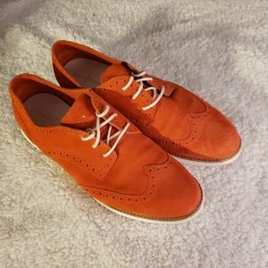 Cole Haan Lunargaurd Oxford sz9B Orange